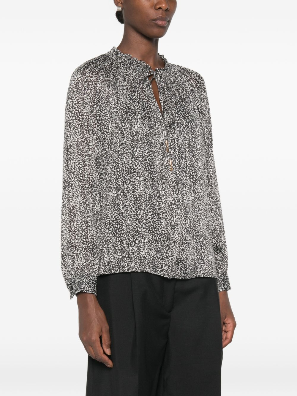 [Michael Kors] Shirts Long Sleeve FW26 MT6410BL3E 004