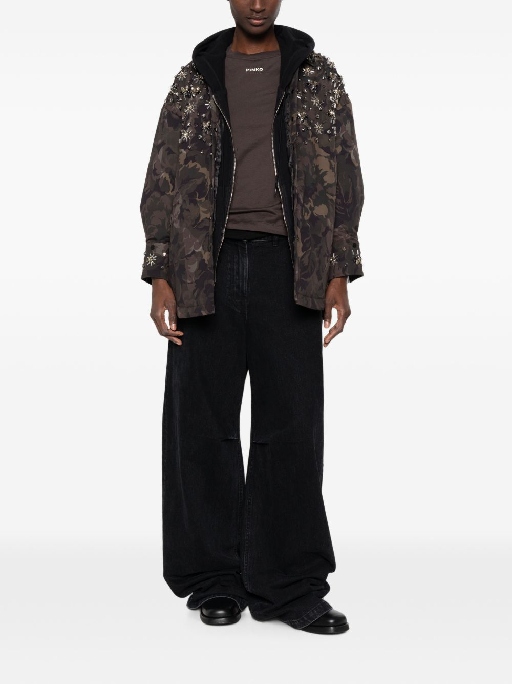 [PINKO] Coat FW26 107916 A3LY BARENGO SD3