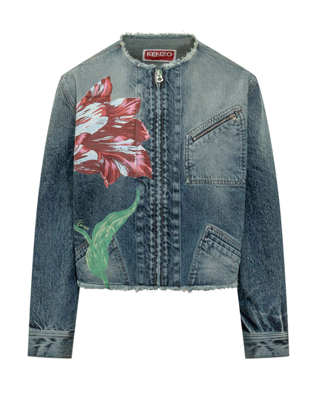 [Kenzo] Denim Jacket FW26 FG62DV2716U9 DS