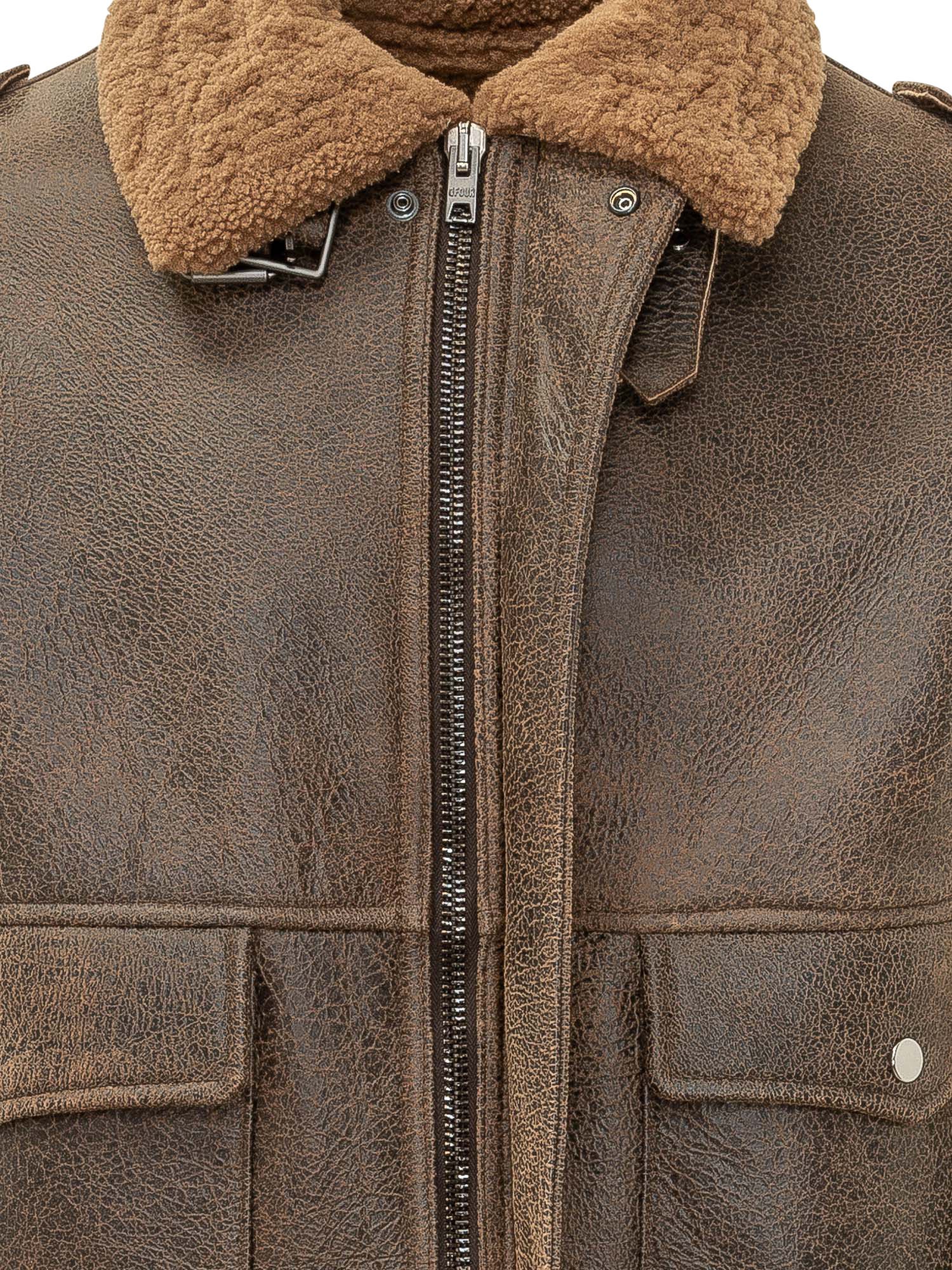 [DFOUR] Leather Jacket FW26 DF930MA MA