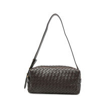 [ELLEME] Cross body bag FW26 TROUSSE WOVEN DKBRO