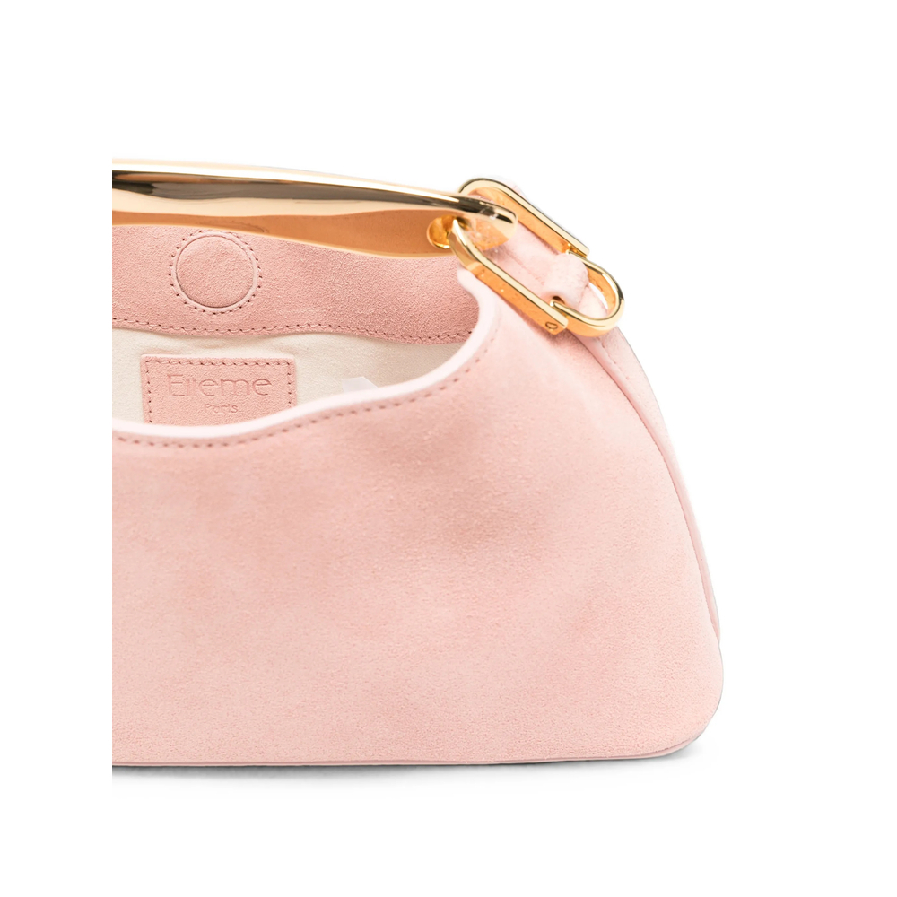 [ELLEME] Tote bag FW26 MINI BOOMERANG SUEDE PINK