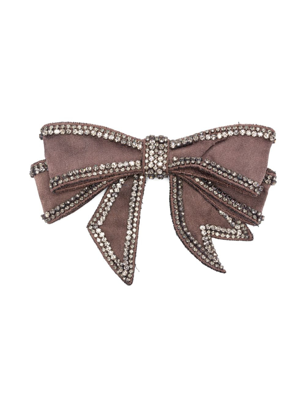 [Vanise] Brooch FW26 V51003 FIOCCO CASTORO