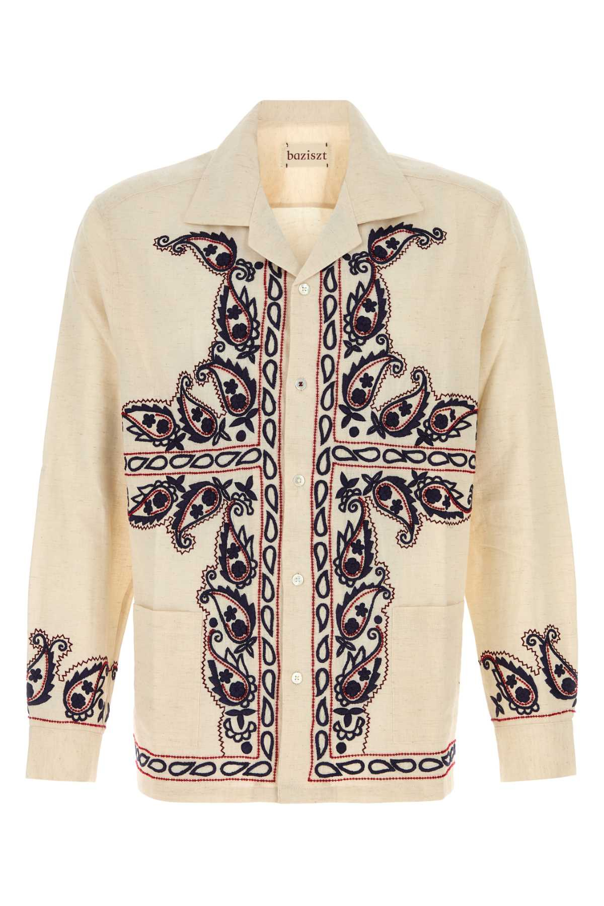 [BAZISZT] Shirts Long Sleeve SS26 SR20012 BEIGE