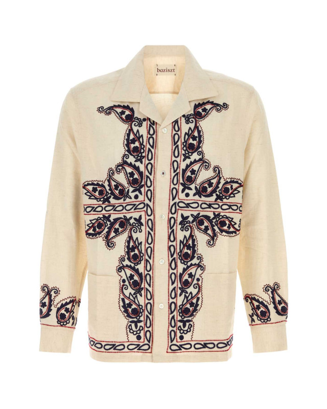 [BAZISZT] Shirts Long Sleeve SS26 SR20012 BEIGE