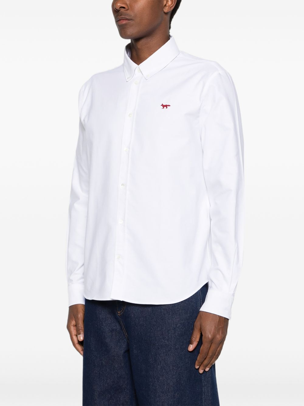 [MAISON KITSUNE] Shirts Long Sleeve SS26 QM00426WC5062P100