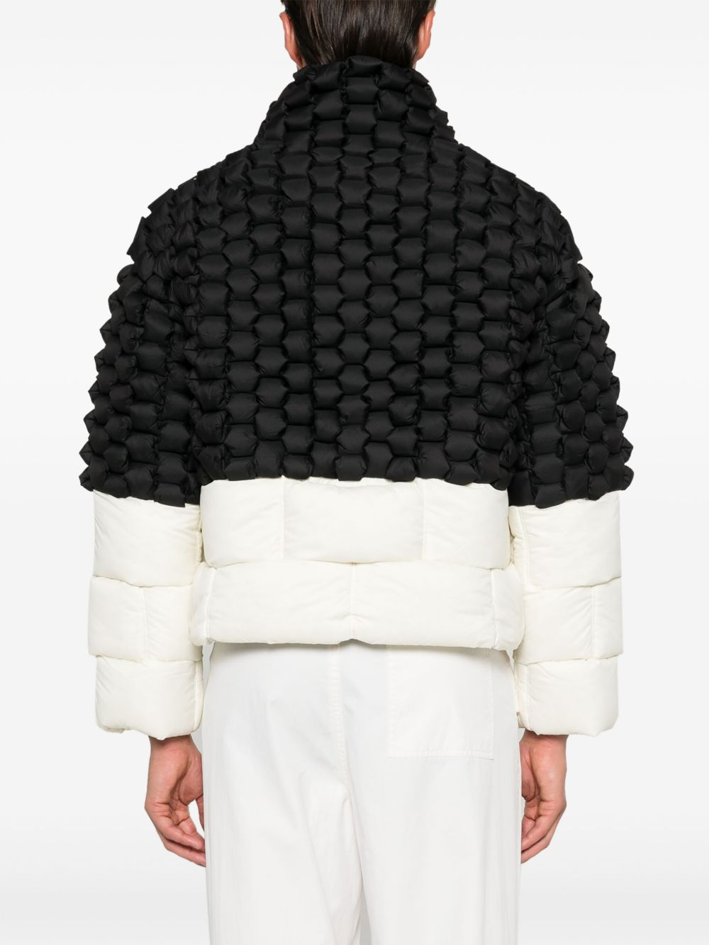 [RAXXY] Down Jacket FW26 CRDJ007N 132 BLACK AND WHITE