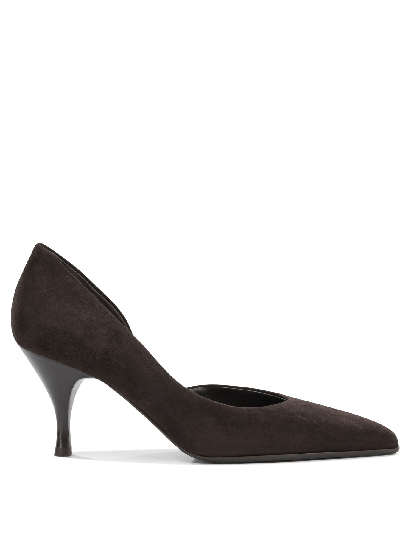 [Sergio Levantesi] Pumps FW26 JADA67CAMOSCIO CHOCOLATE