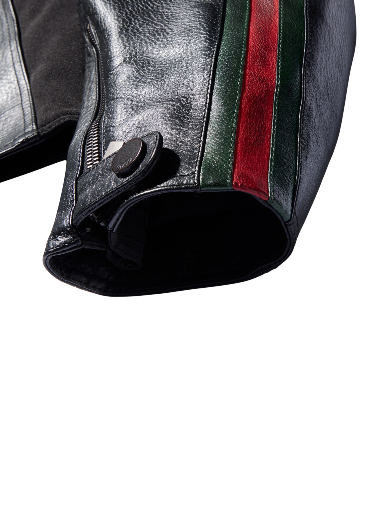 [Gucci] Leather Jacket FW26 874158 XNBDW