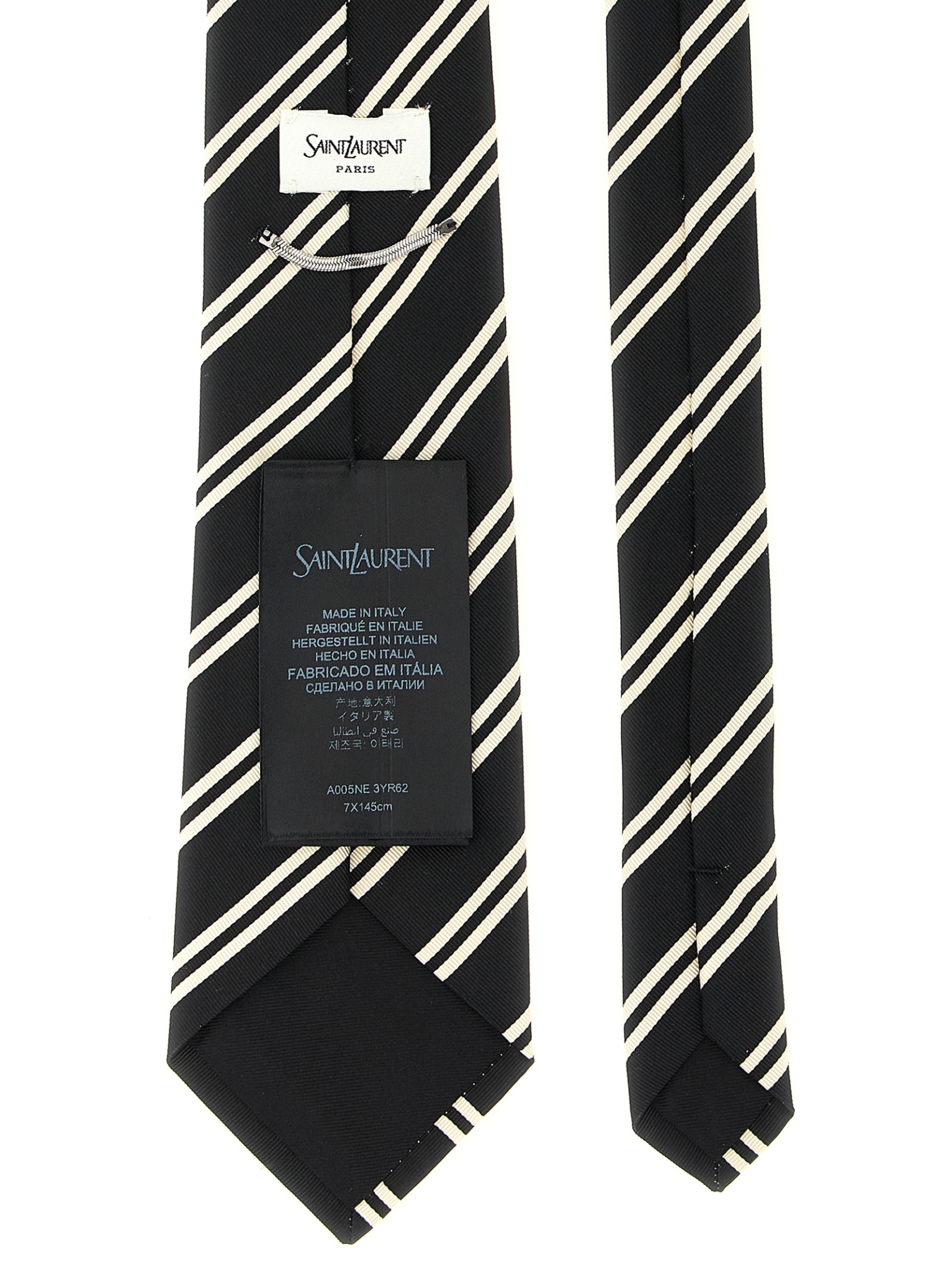 [Saint Laurent] Tie FW26 A005NE3YR621078