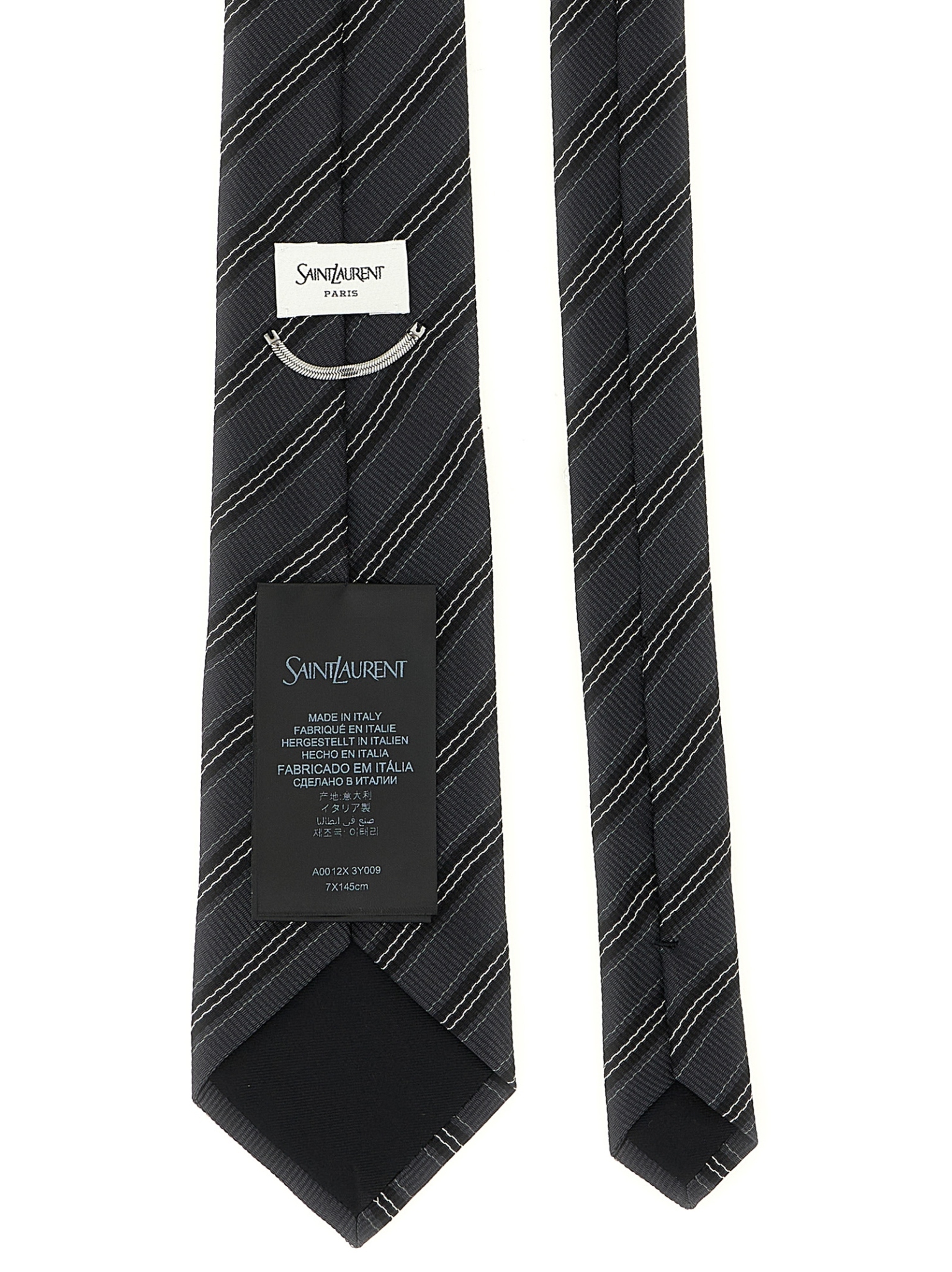 [Saint Laurent] Tie FW26 A0012X3Y0091278