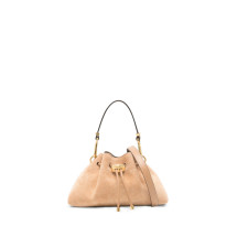 [Jimmy Choo] Bag FW26 CINCH SMALLSUETOFEE GOLD