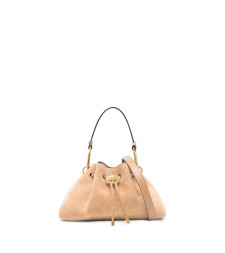 [Jimmy Choo] Bag FW26 CINCH SMALLSUETOFEE GOLD
