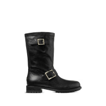 [Jimmy Choo] Ankle Boots FW26 BIKERMIDBLACK