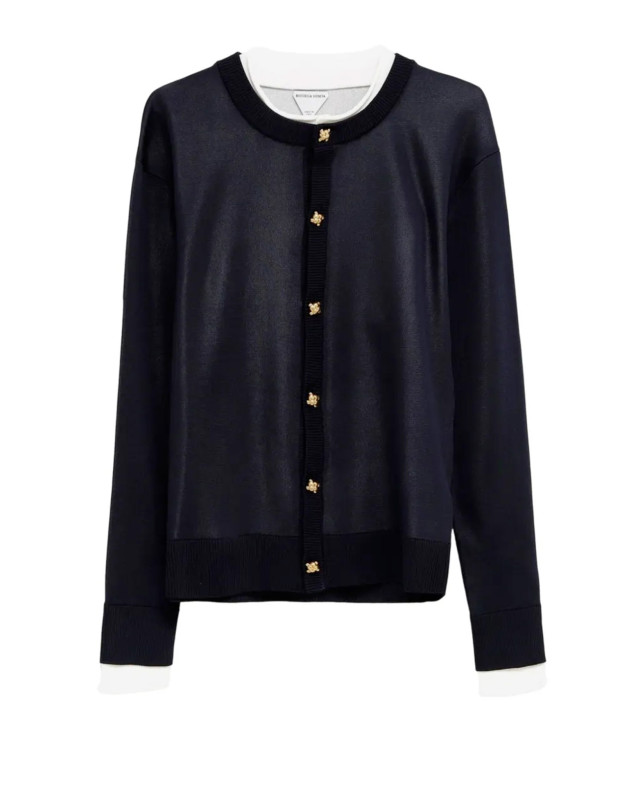 [Bottega Veneta] Cardigan FW26 873930V6MYO4073