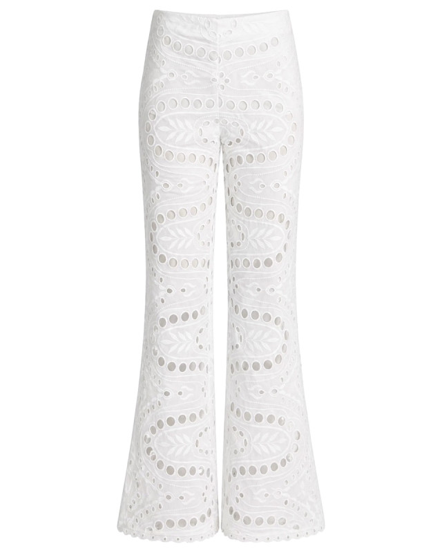 [CHARO RUIZ] Pants SS26 263501_WHITESEALACE