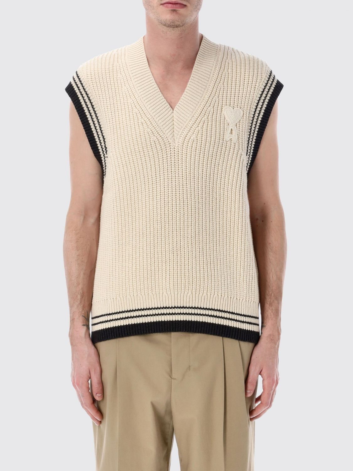 [Ami Paris] Vest SS26 UKS865KN0161 136