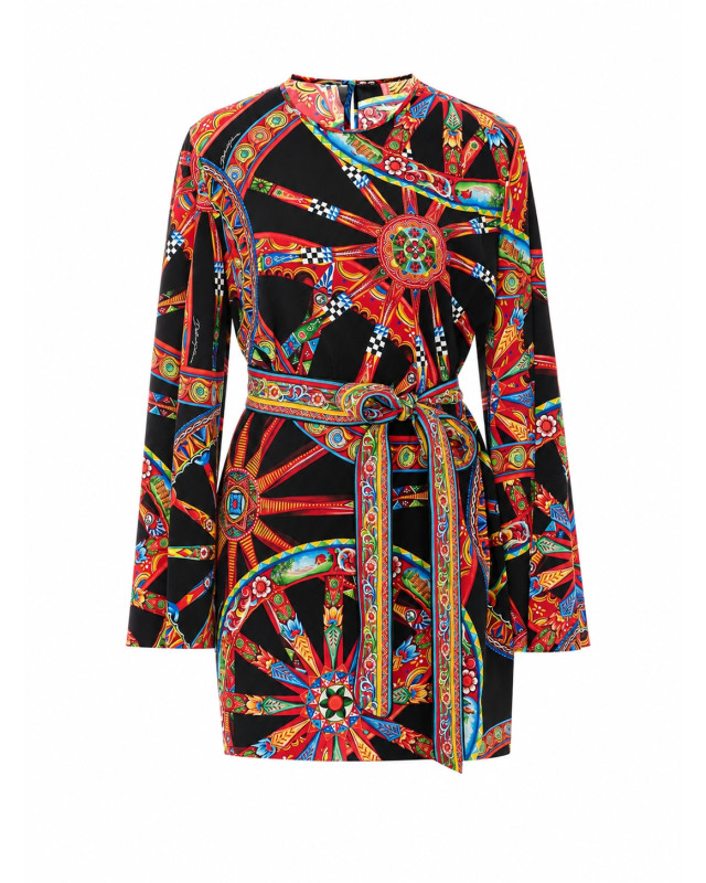 [Dolce & Gabbana] Long sleeve dress FW26 F623ATFSA9UHN6CL