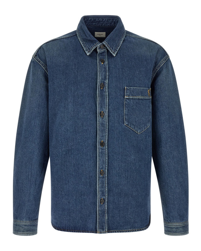 [Saint Laurent] Shirts Long Sleeve FW26 A001X0Y20PA5113