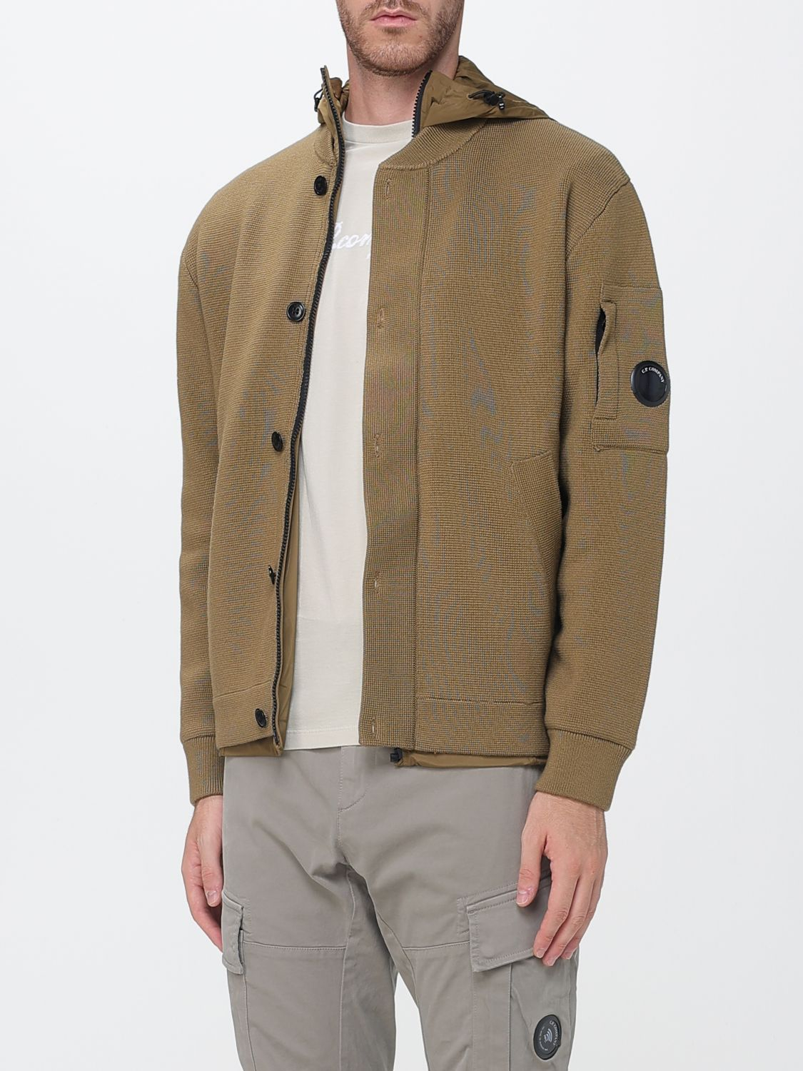 [C.P. Company] Cardigan FW26 21CMKN013A006390M 340