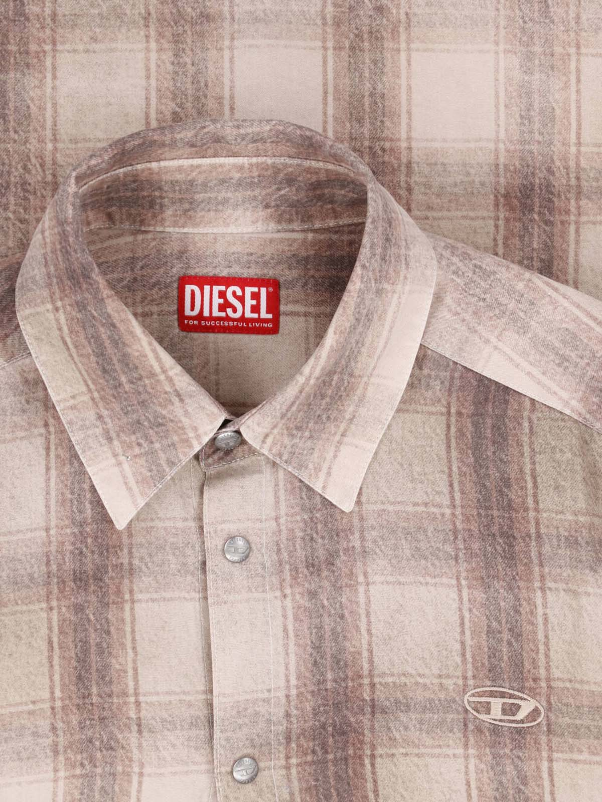 [Diesel] Shirts Long Sleeve FW26 A22746 0JMCM1BKA