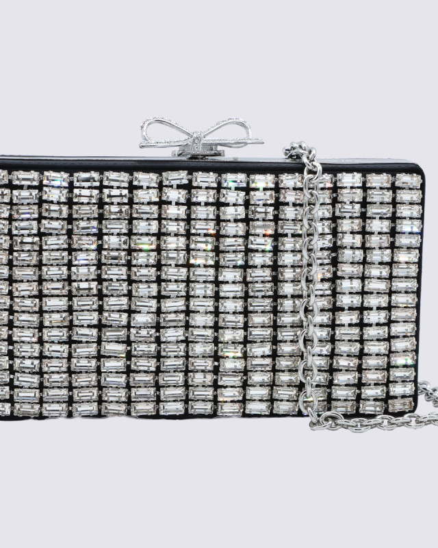 [Self - portrait] Clutch bag FW26 PF26326ASLSILVER