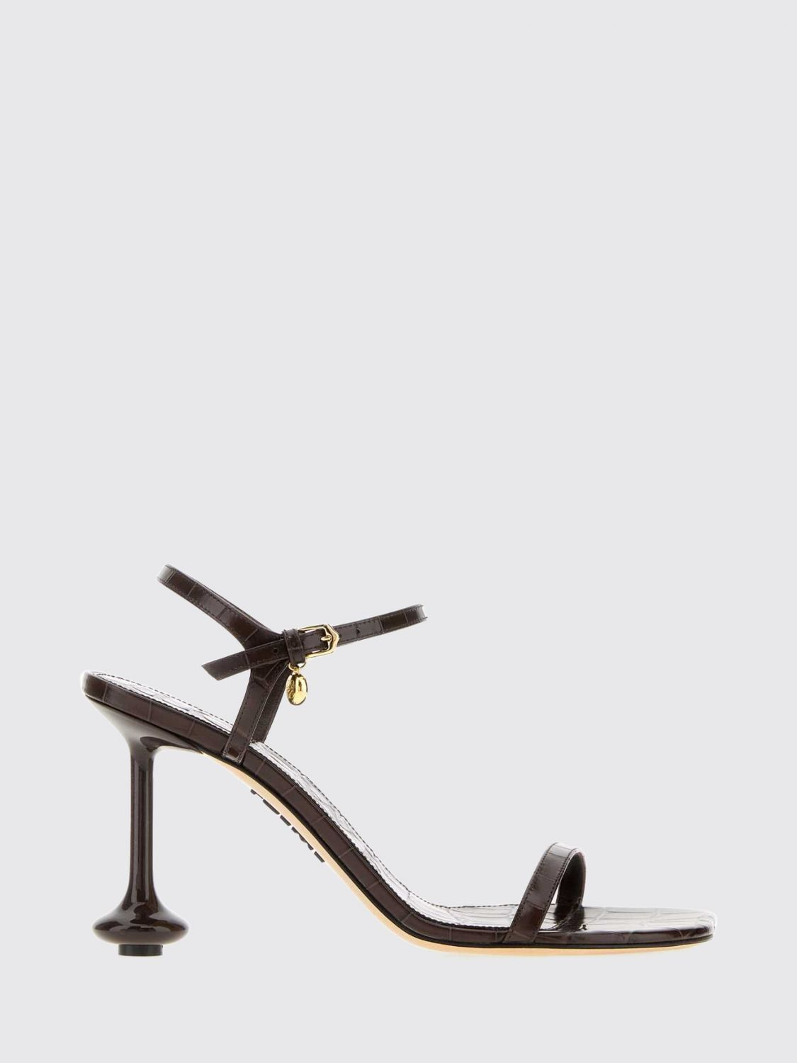 [Loewe] Sandals FW26 LLST465X04 DARKBROWN