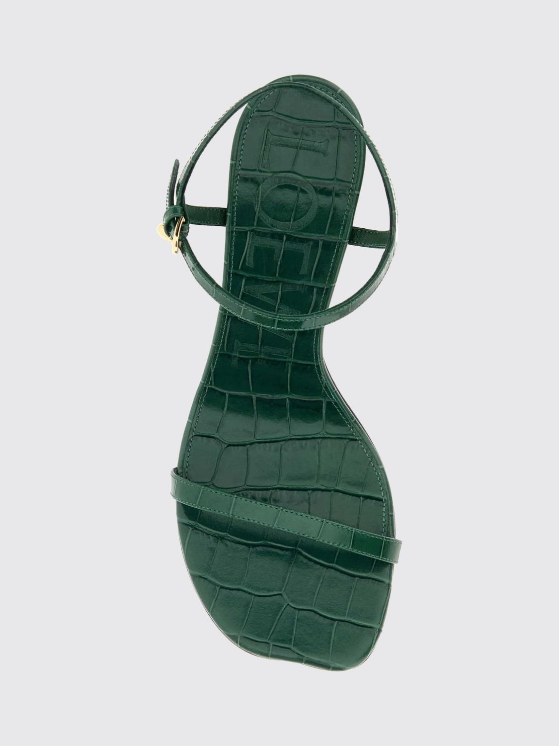 [Loewe] Sandals FW26 LLST465X04 EMERALDGREEN