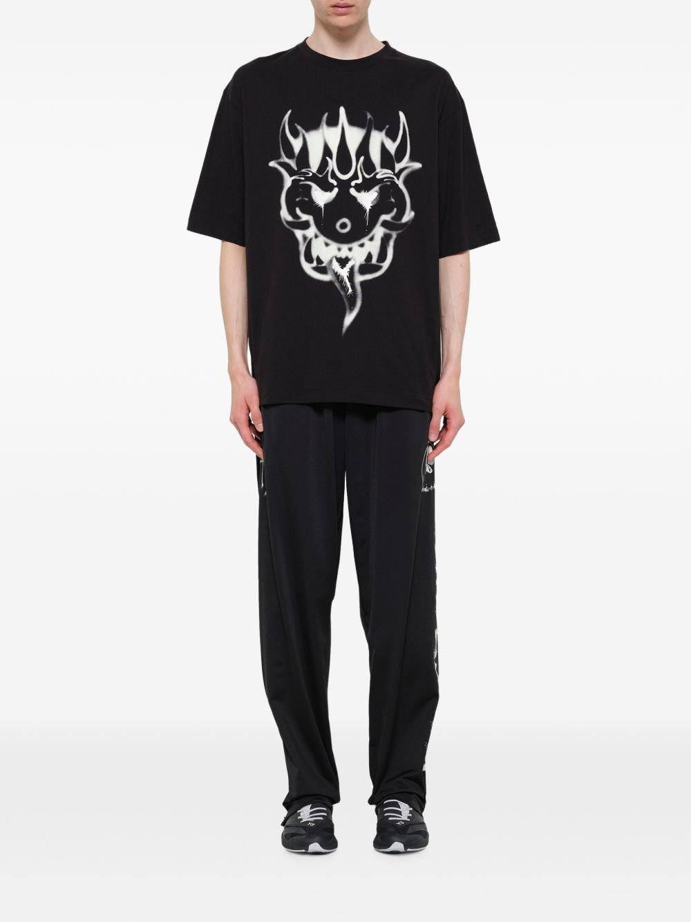 [Y - 3] T-shirts Short Sleeve FW26 KQ8596BLACK