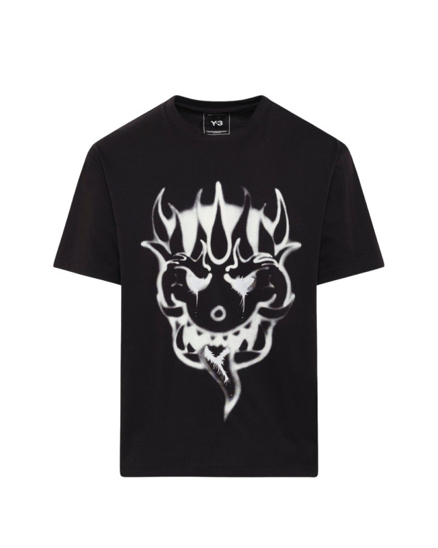 [Y - 3] T-shirts Short Sleeve FW26 KQ8596BLACK
