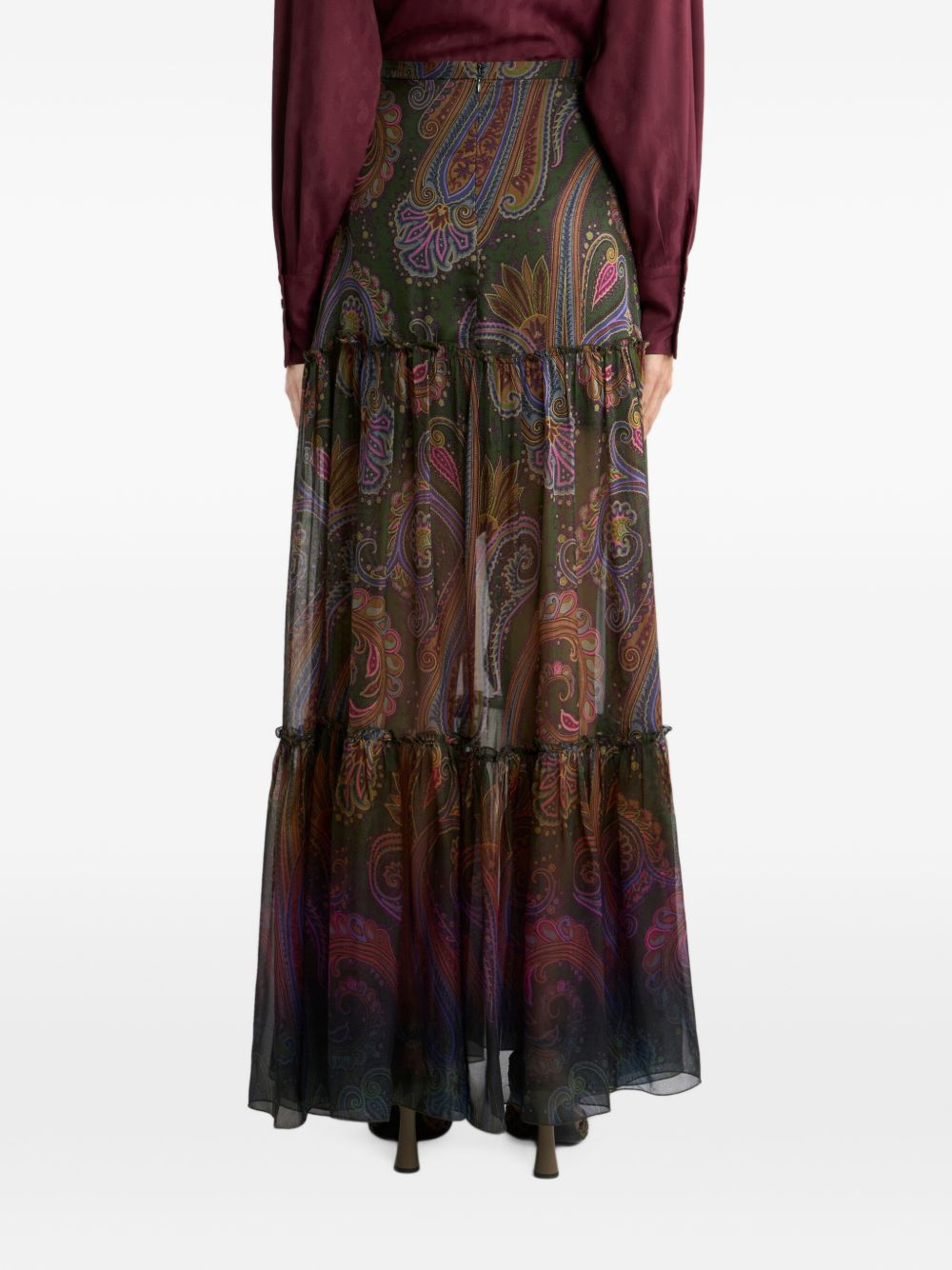[Etro] Midi skirt FW26 WRFA0216 99SP11H X0893