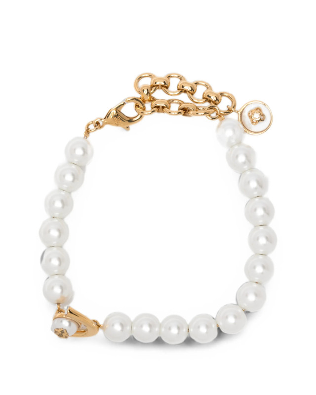 [Casablanca] Bracelet FW26 APF26JW41301GOLD/WHITE