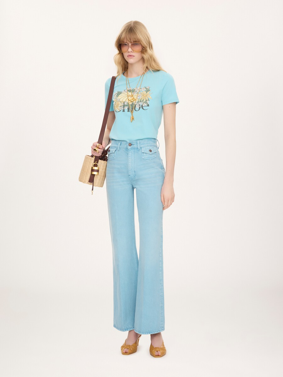 [Chloe] T-shirts Short Sleeve FW26 CH26AJH0808047C