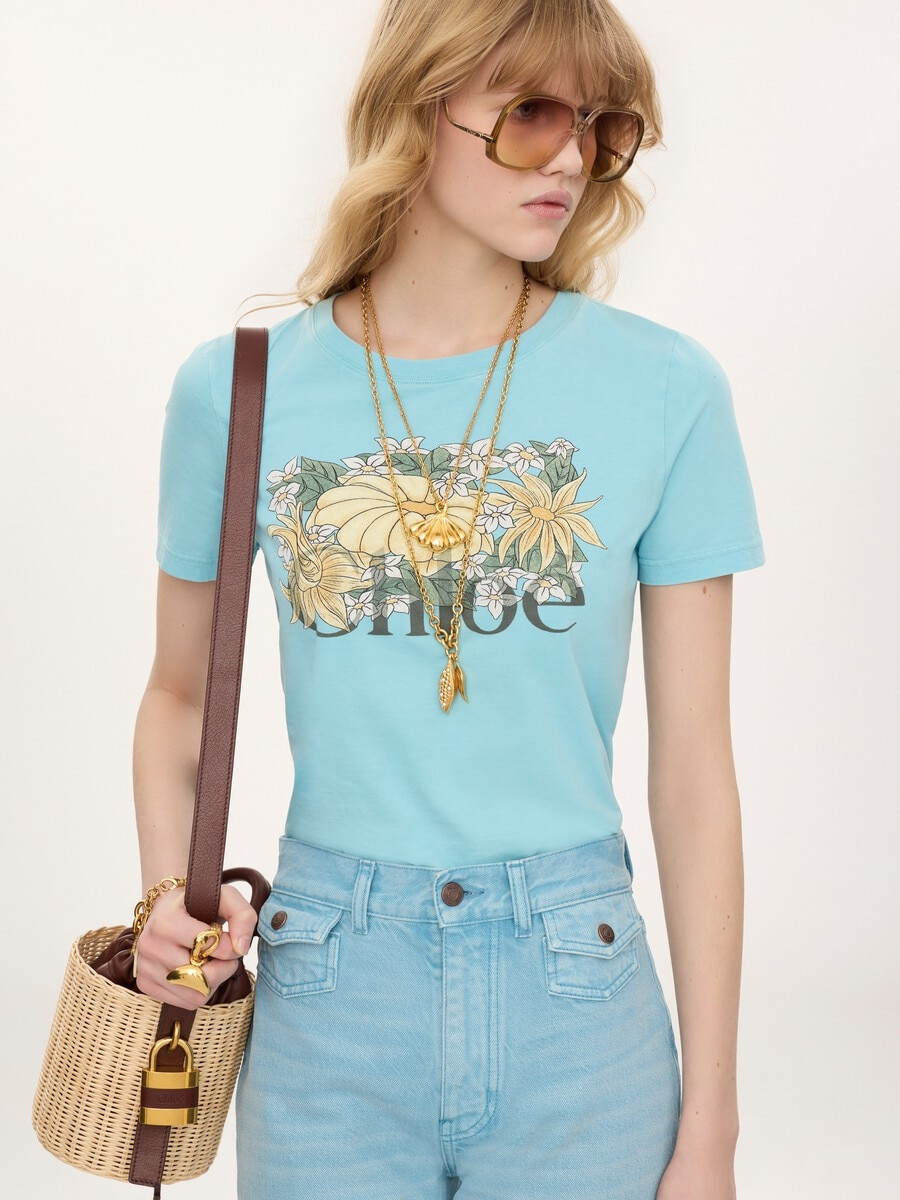 [Chloe] T-shirts Short Sleeve FW26 CH26AJH0808047C