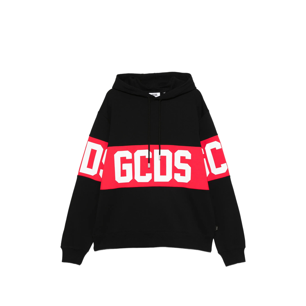 [GCDS] Hoodie FW26 Z0MLQE138F004  BLKRE