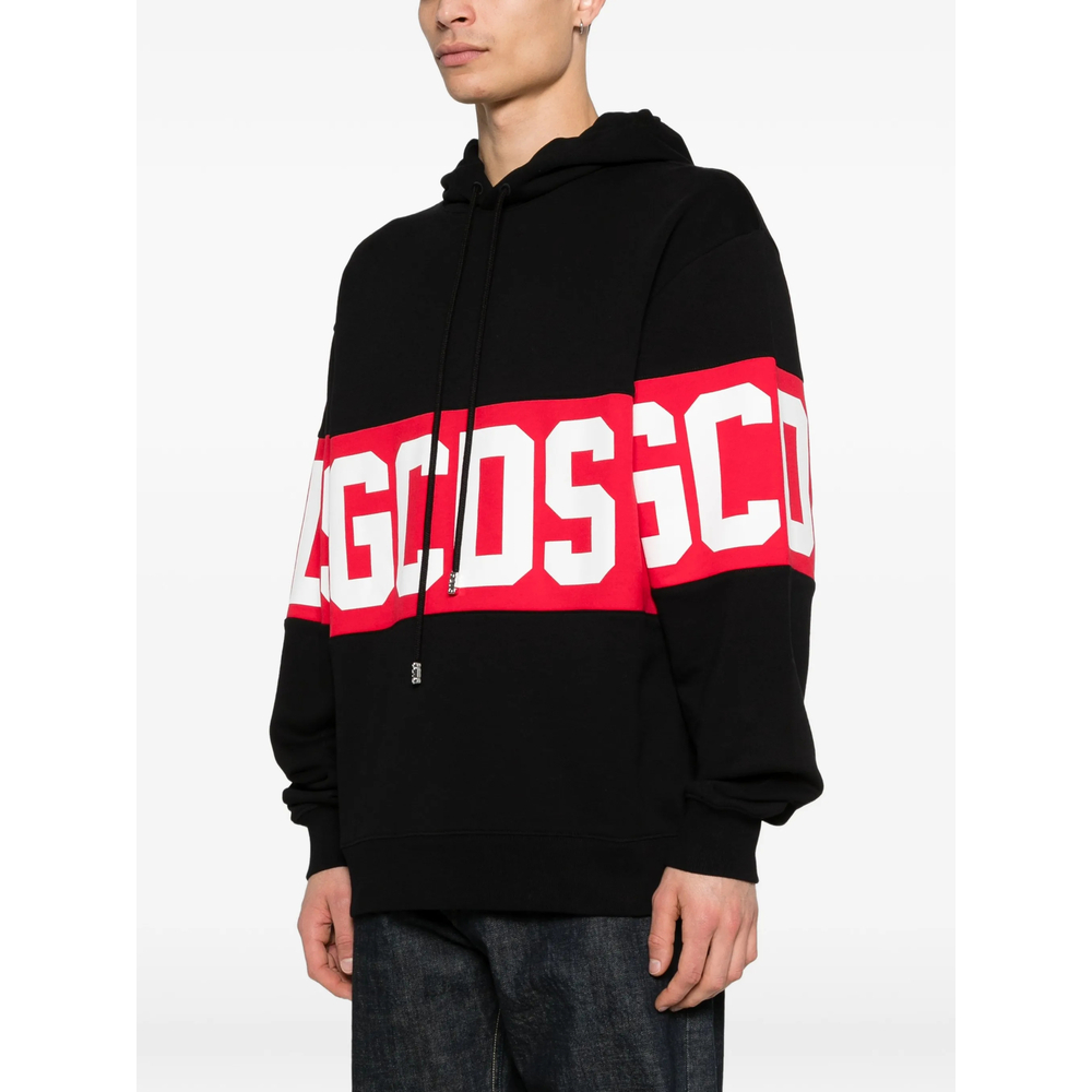 [GCDS] Hoodie FW26 Z0MLQE138F004  BLKRE