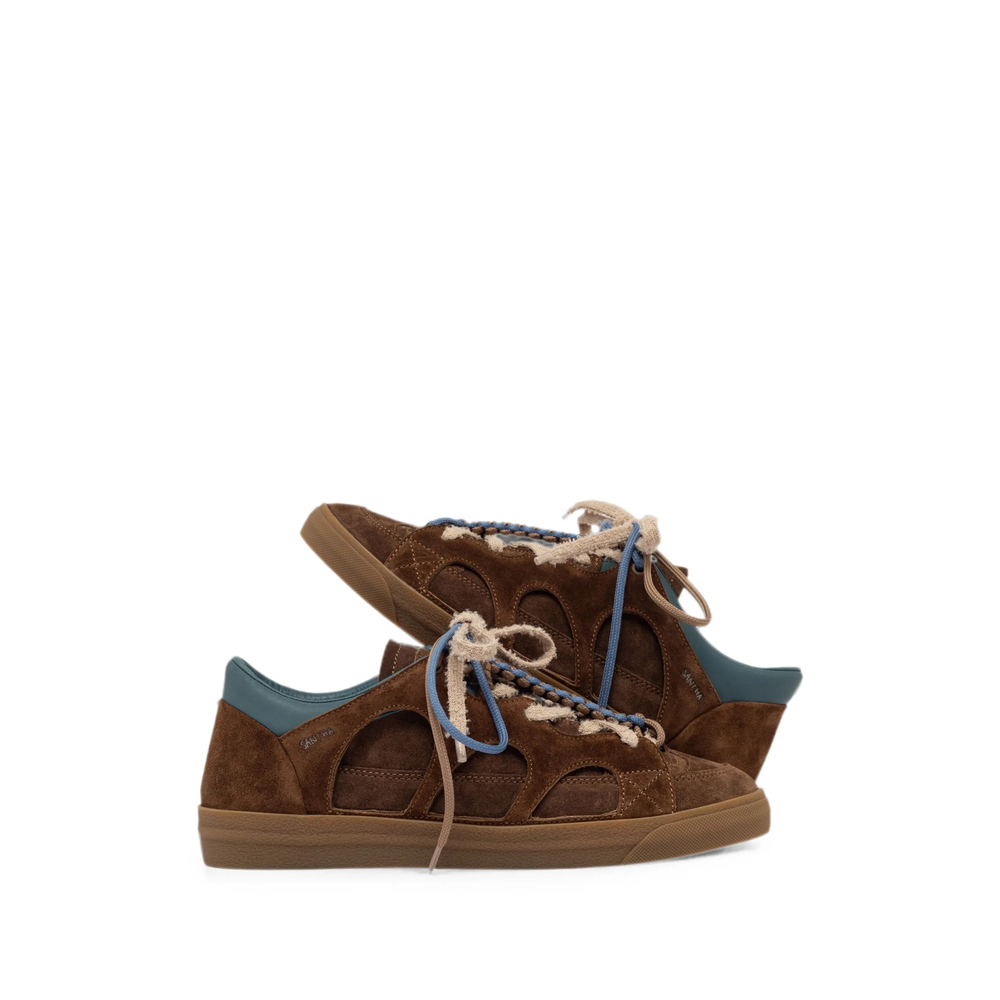 [SANTHA] Sneakers FW26 YM06-LP-SB-BR  BROWN