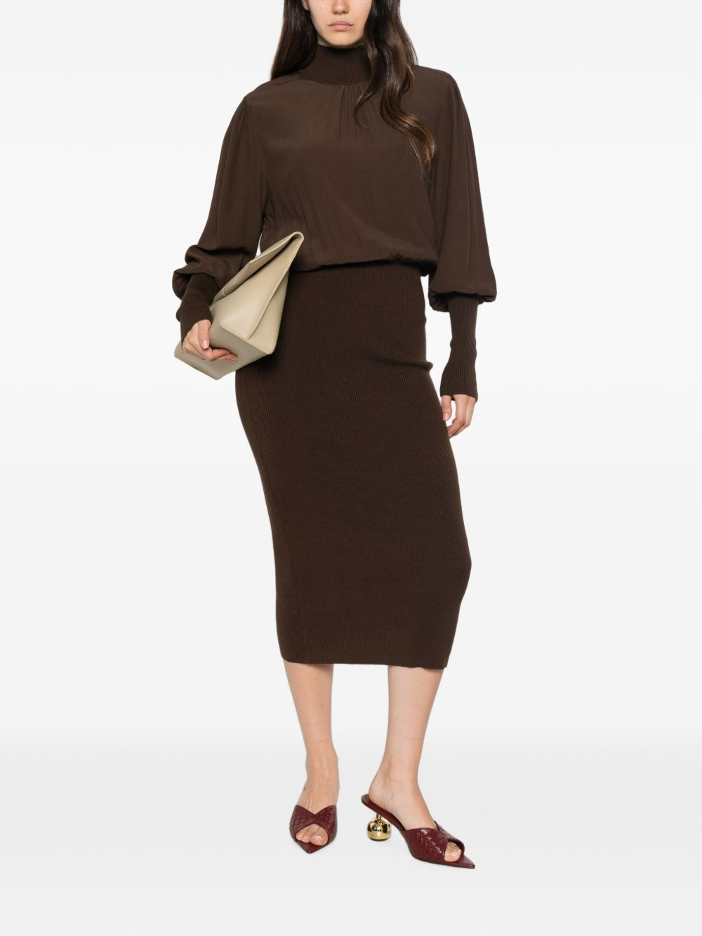 [Twin - set] Long sleeve dress FW26 262TP3240 13411