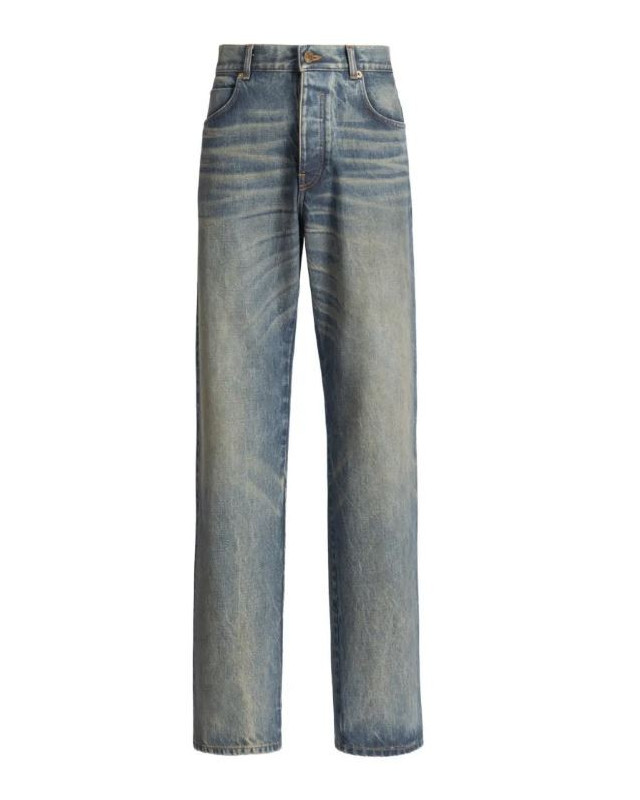 [Balmain] Jeans FW26 HH1ML138DG10-6AW