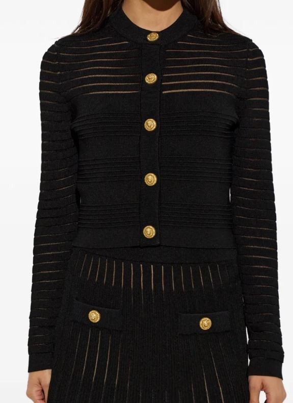 [Balmain] Cardigan FW26 HF1KL878KK10-0PA