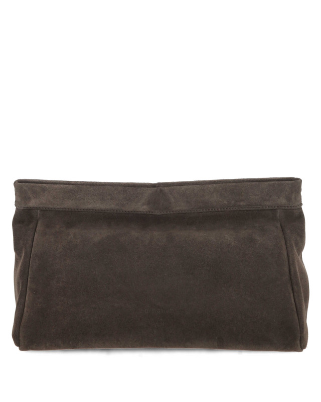 [Armarium] Clutch bag FW26 ARMTMBA06LE10026CHOCOLATE