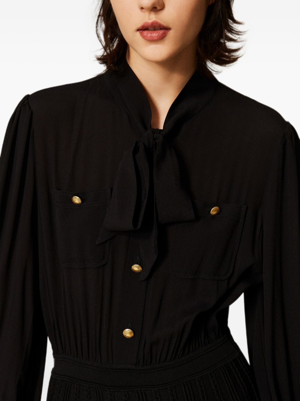 [Twin - set] Long sleeve dress FW26 262TP308100006