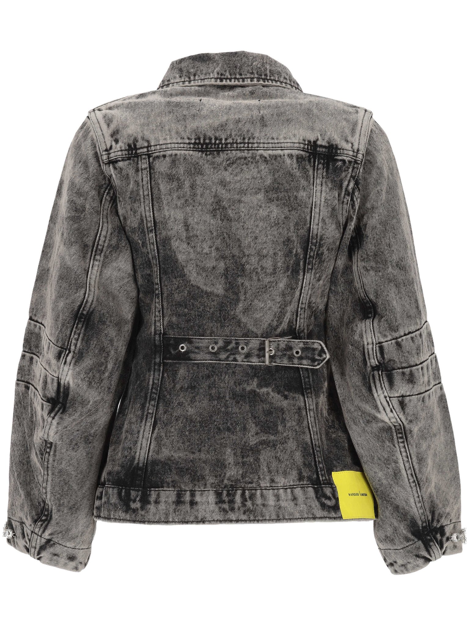 [Marques Almeida] Denim Jacket FW25 AW25JK0245DNMBKABLACK ACID WASH