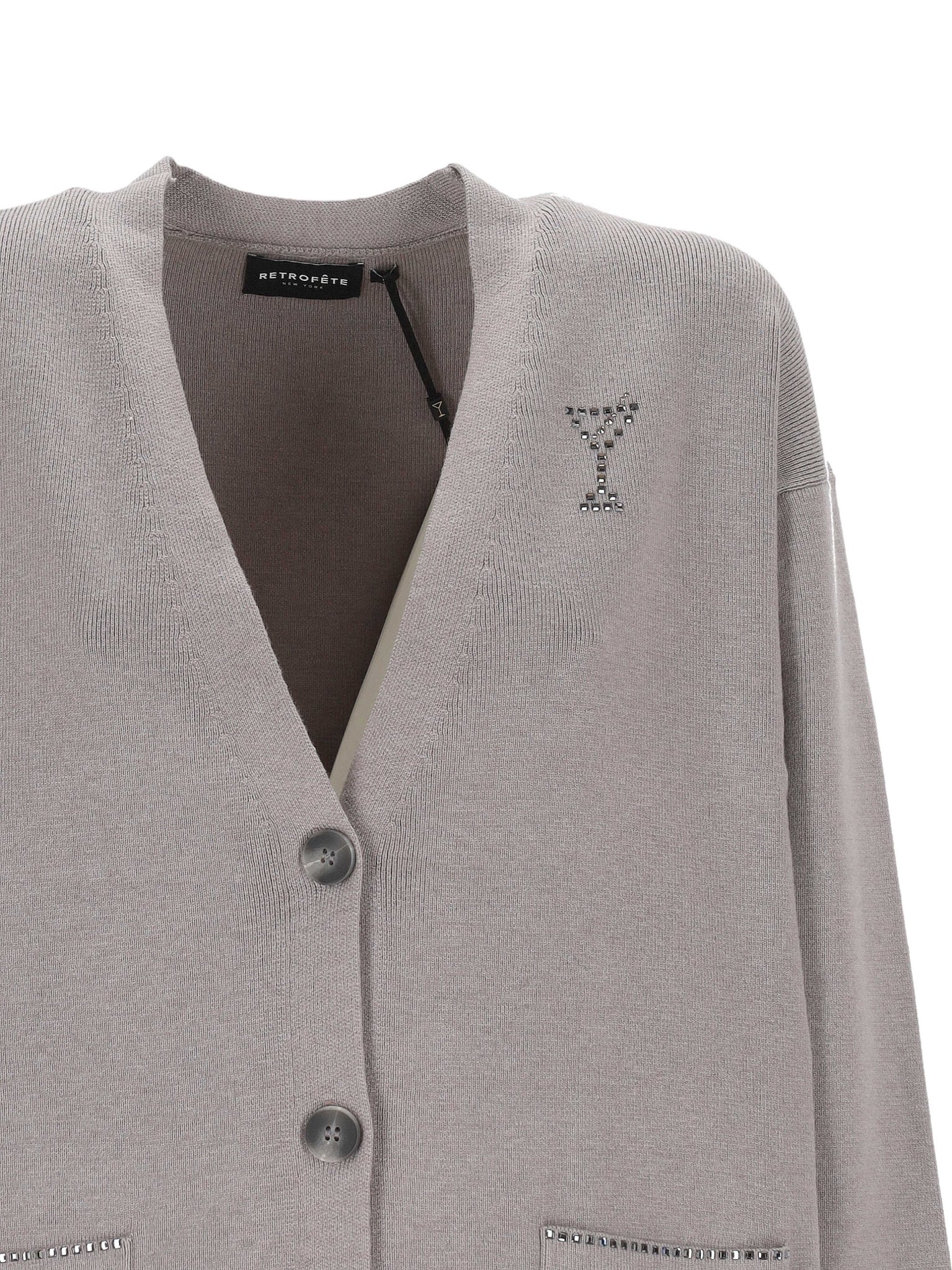 [Retrofete] Cardigan FW25 RPF251166719CLGUN