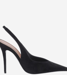 [Amina Muaddi] Pumps FW26 ANOKSLING105BLACK