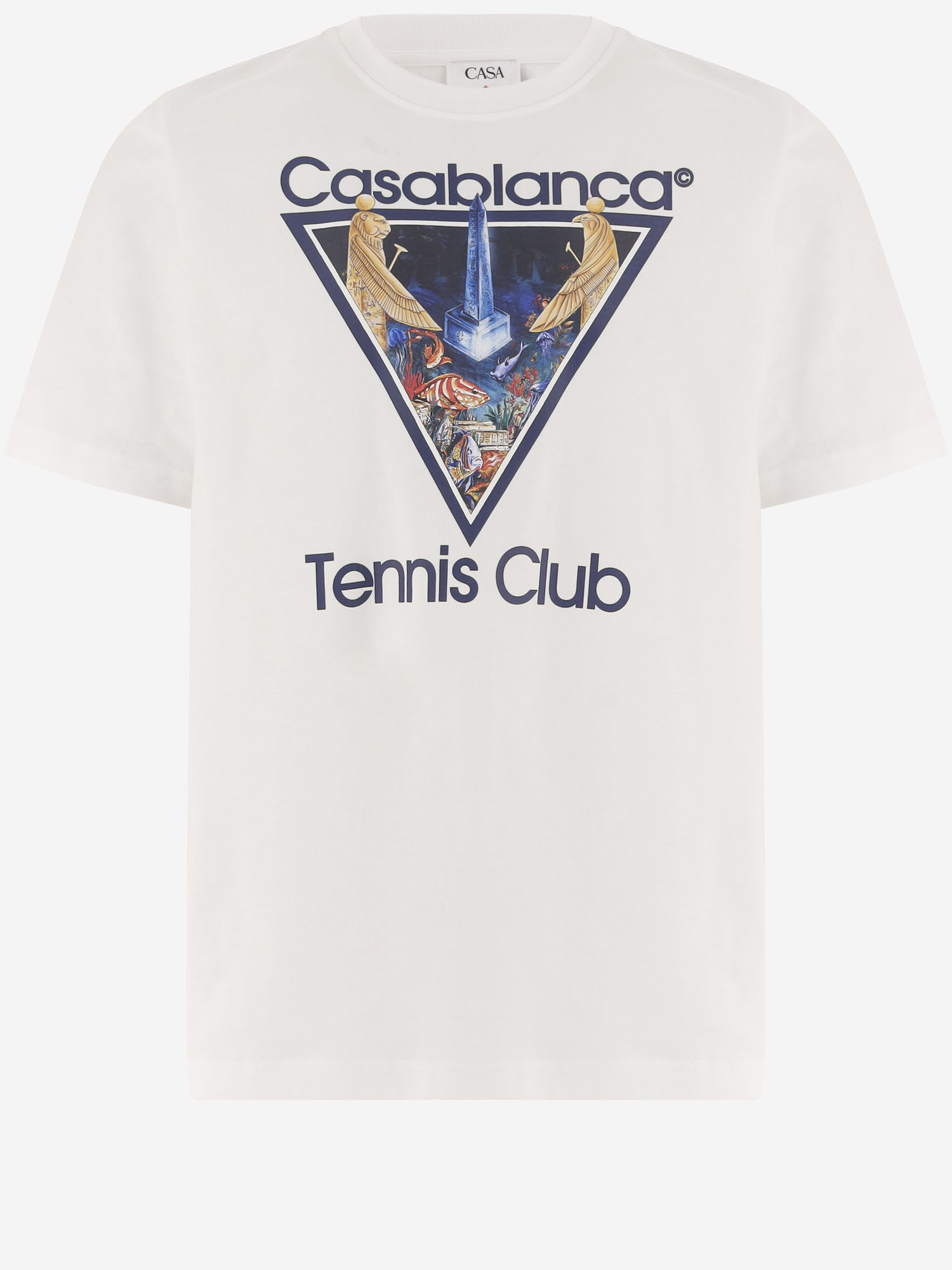 [Casablanca] T-shirts Short Sleeve FW26 MAW26JTS00108