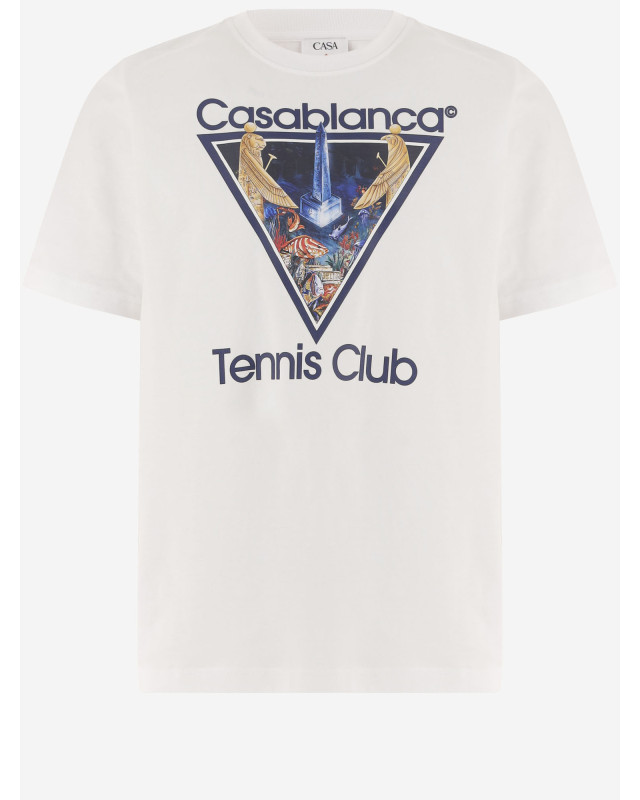 [Casablanca] T-shirts Short Sleeve FW26 MAW26JTS00108