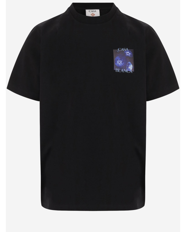 [Casablanca] T-shirts Short Sleeve FW26 MAW26JTS00111