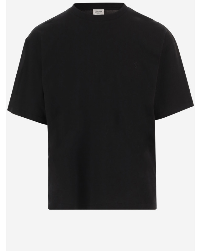 [Saint Laurent] T-shirts Short Sleeve FW26 A001EEY38FG1000