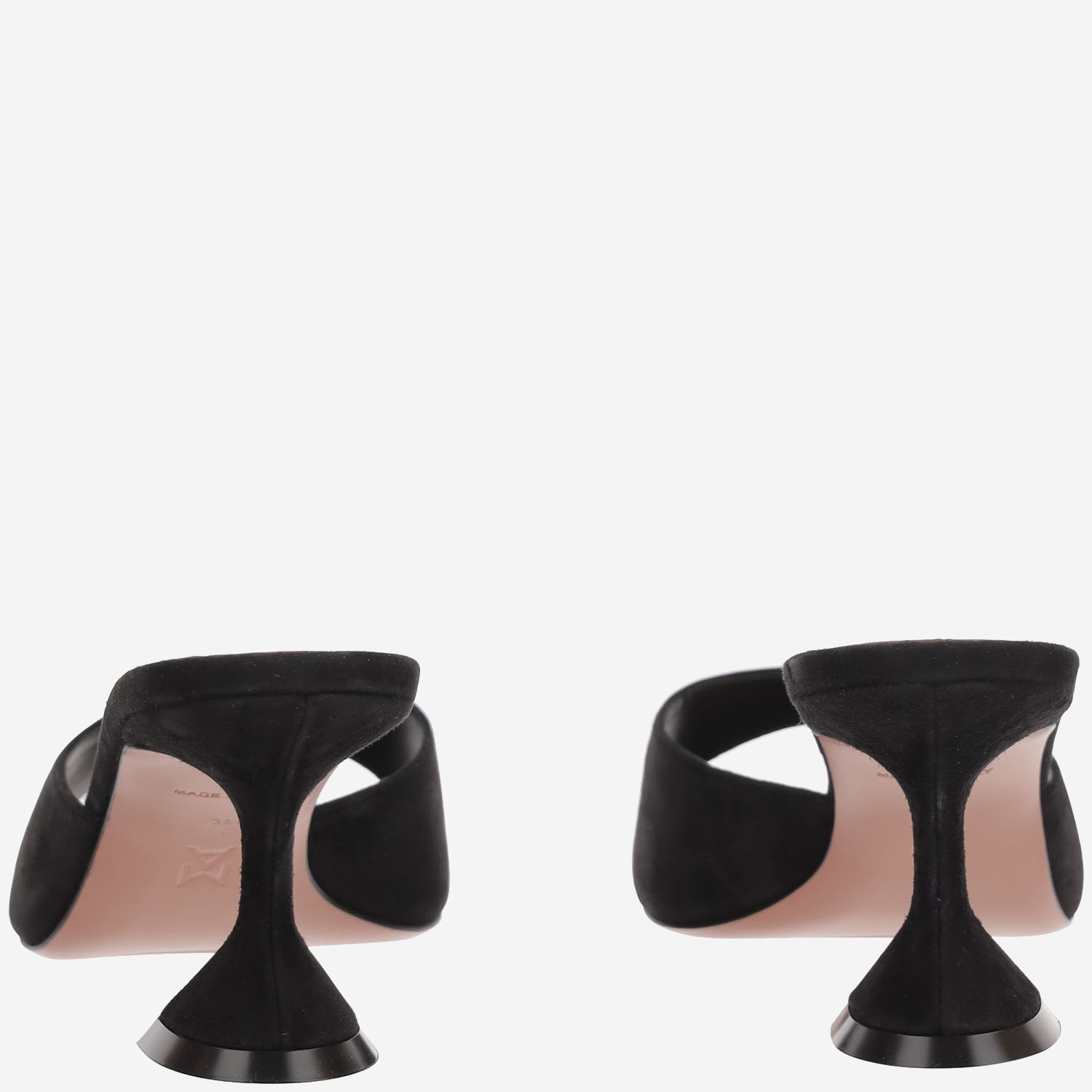 [Amina Muaddi] Sandals FW26 LUPITASLIPPER70BLACK